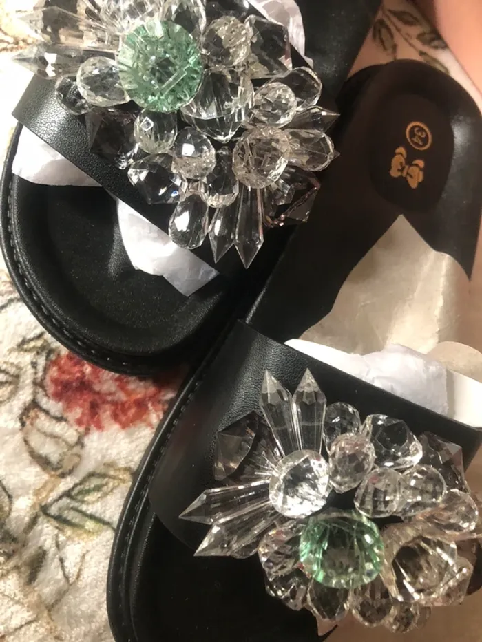Mules sandales neuve fille 34 - photo numéro 2