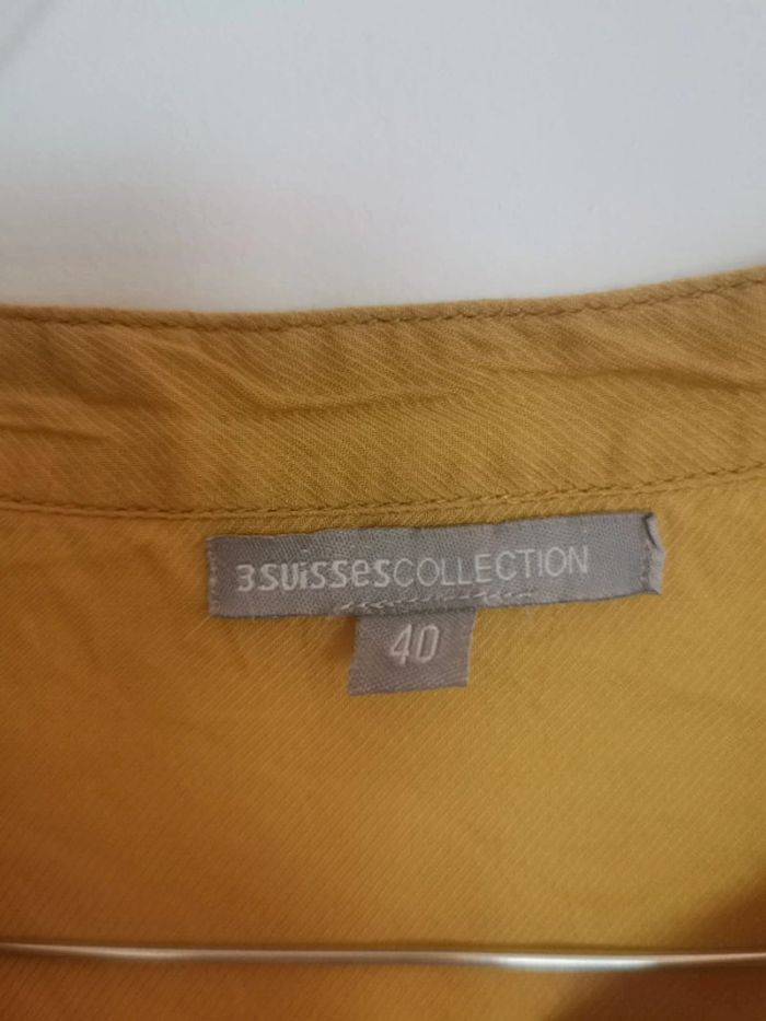 Chemise moutarde 3 suisses - photo numéro 3