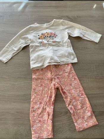 Pyjama mi saison 24 mois fille 
