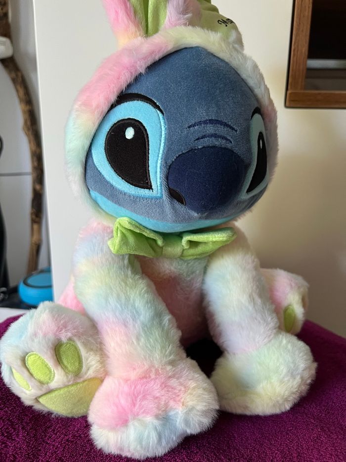 Peluche Neuve  stitch personnalisée au prénom de “Marion” - photo numéro 3