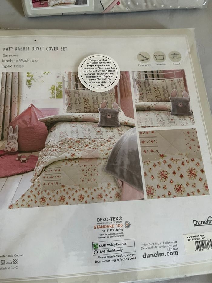 Lot de 2 parures lit bébé / enfant Neuf - photo numéro 6