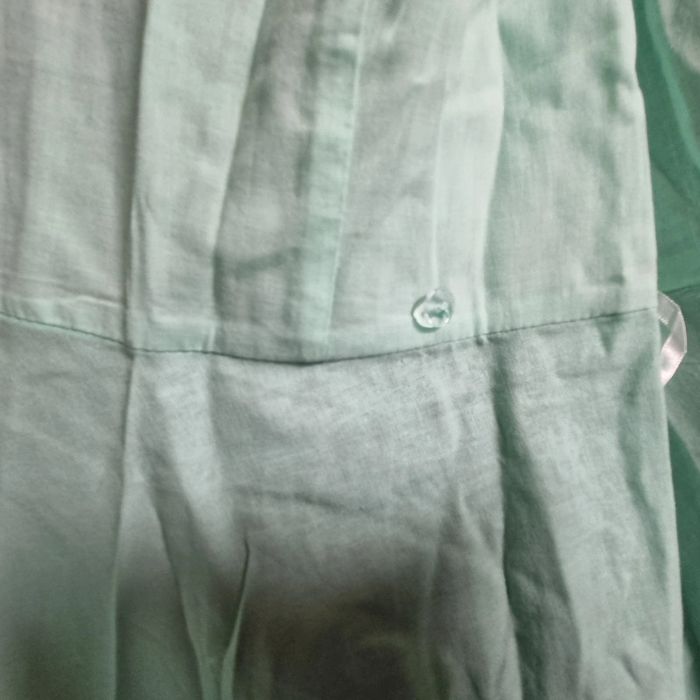 Ensemble lin bon prix collection robe et veste vert anis 46 48 - photo numéro 9