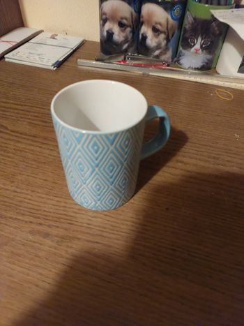 Mug bleu 