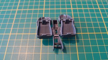 Lot sièges avant pièce détachée miniature Bburago Burago Ford Escort RS Cosworth 1/24 1/24e 1/24ème