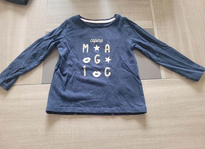 Lot de 4 t-shirt manches longues 24 mois - photo numéro 2