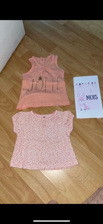 Tee shirt 3 mois