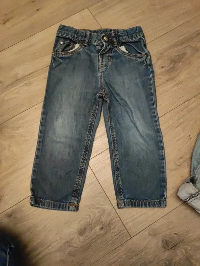 Pantalon lot jean - photo numéro 6