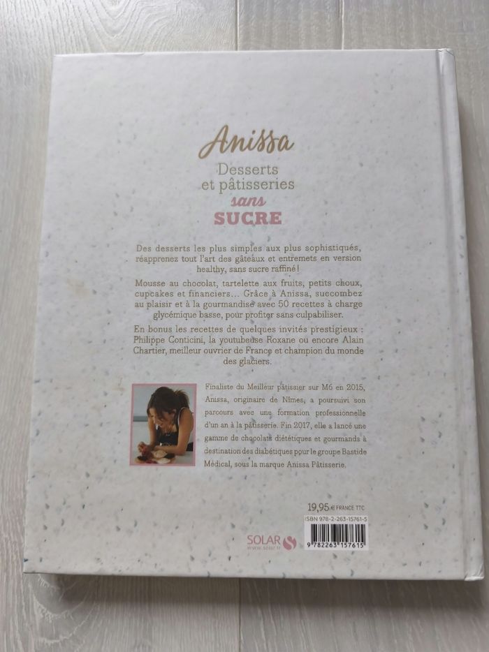 Livre "desserts et pâtisseries sans sucre" par Anissa du Meilleur Pâtissier - photo numéro 7