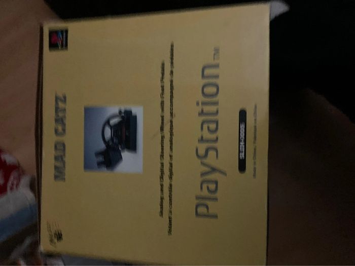 Volant Pédalier Mad Catz PS1 SLEH-0005 PlayStation - photo numéro 6