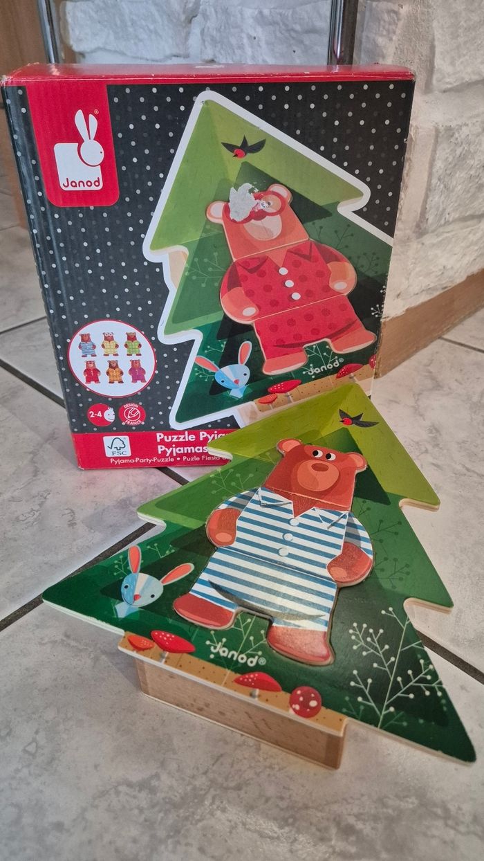 Puzzle "Pyjamas party" Zigolos Janod