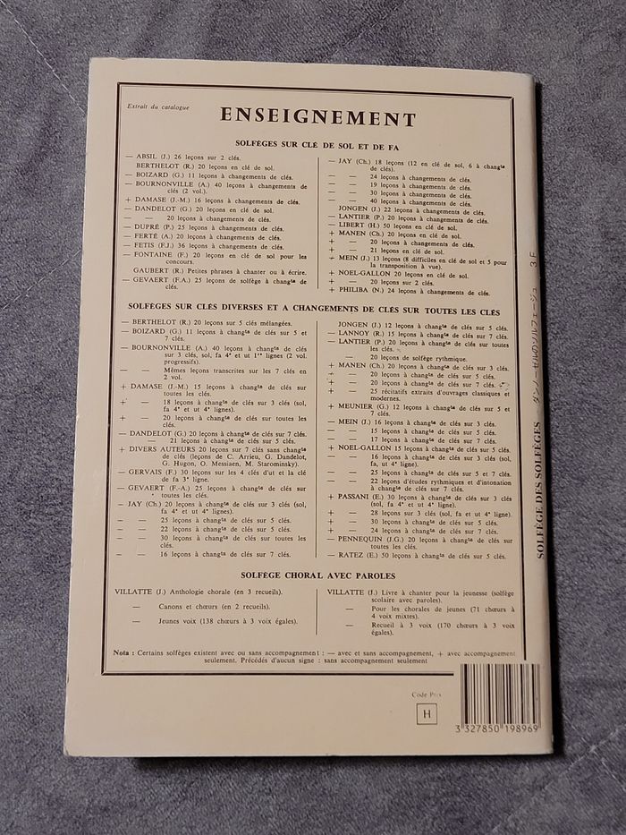 Solfège des Solfèges 3 F Sans Accompagnement Lavignac Albert - photo numéro 4