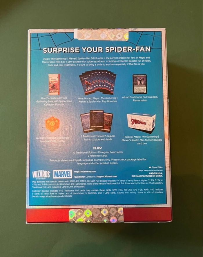 Magic : gift Bundle spider man neuf - photo numéro 6