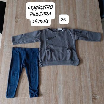Lot vêtements bébé fille 18 mois