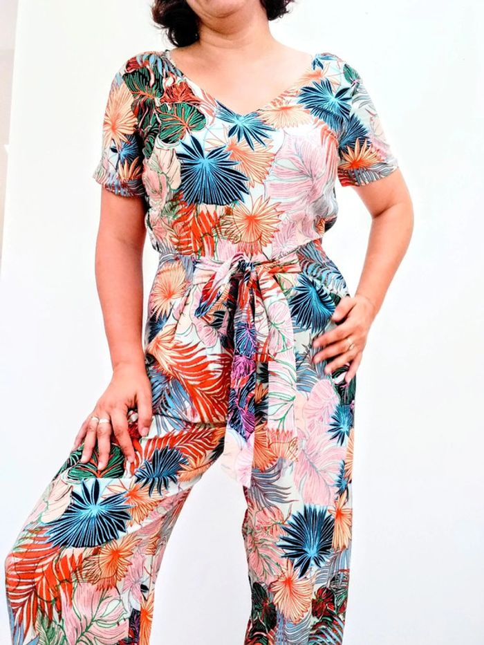 Combinaison pantalon Jacqueline Riu t 38 - photo numéro 2