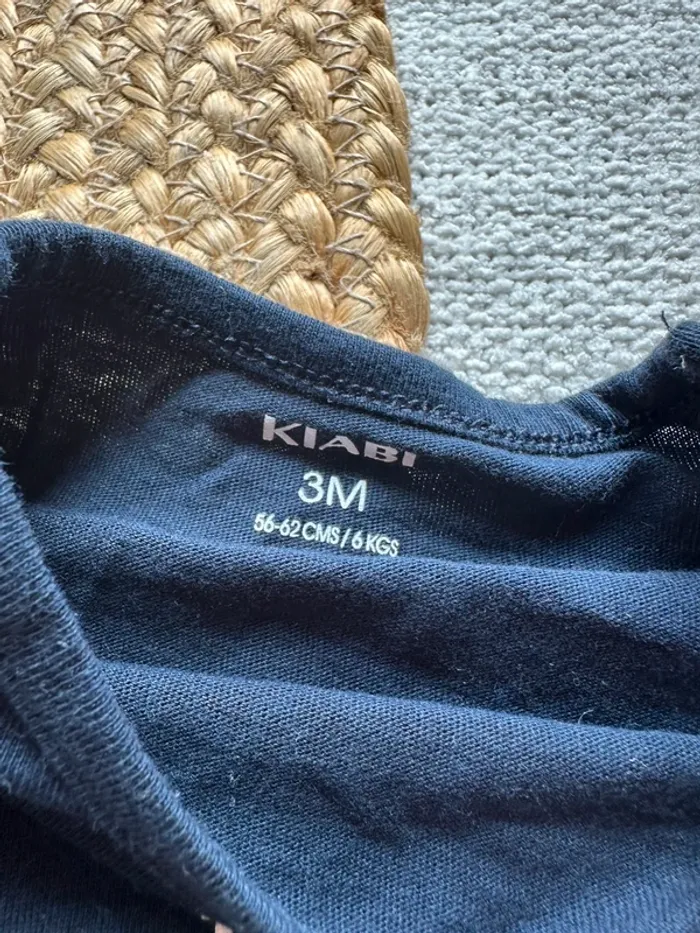 Lot 3 mois – Veste safari + 2 t-shirts Kiabi animaux - photo numéro 8