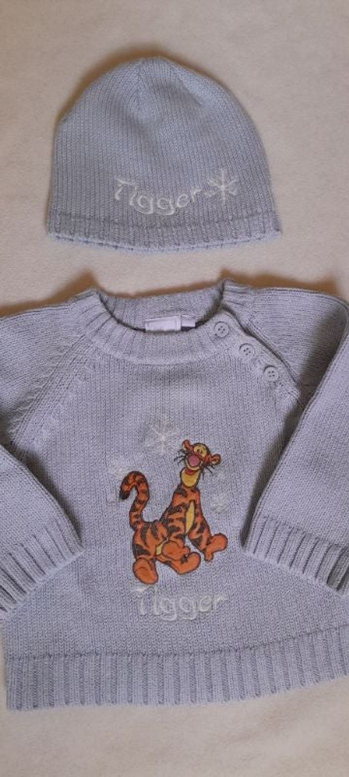 Pull Tigrou 12-18 mois