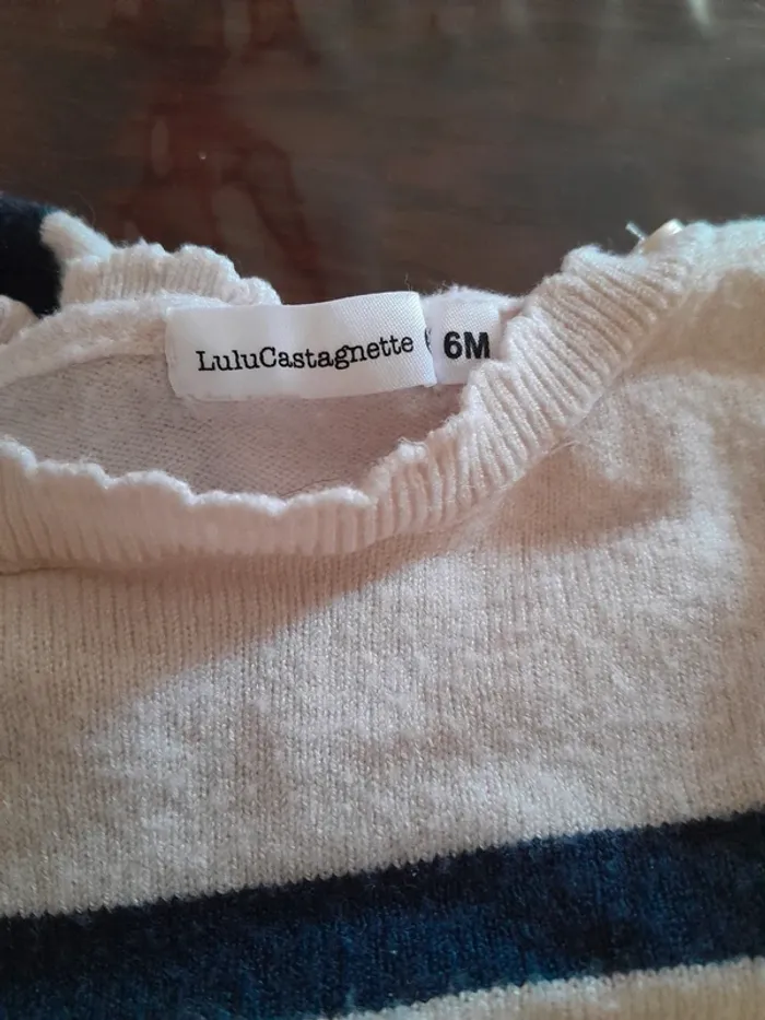 Pull léger fille 6mois - photo numéro 3