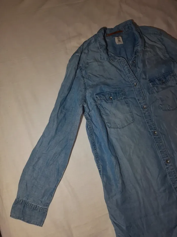 Chemise en jean vintage - photo numéro 4