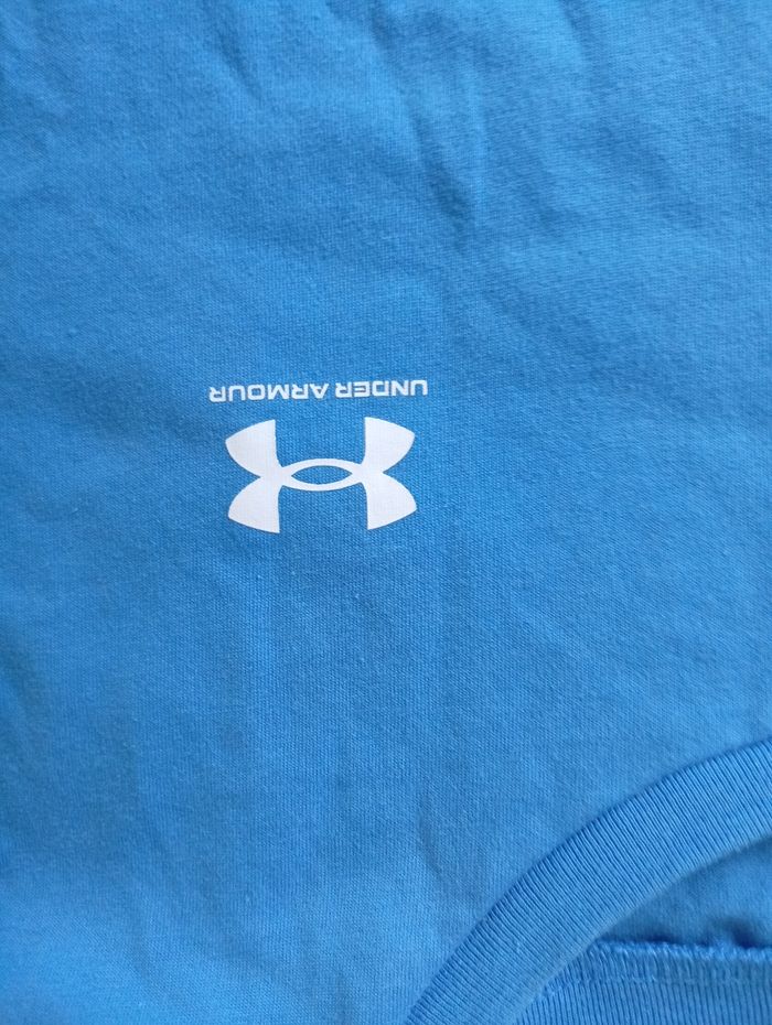 Maillot under armour bleu - photo numéro 3