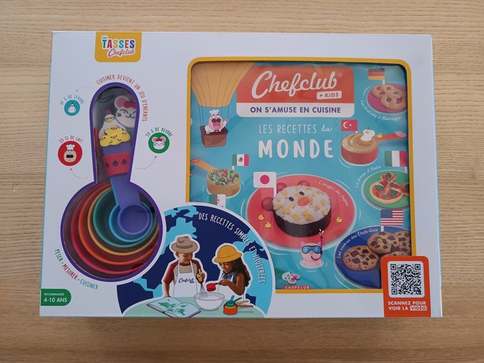 Chef club kids : les recettes du monde