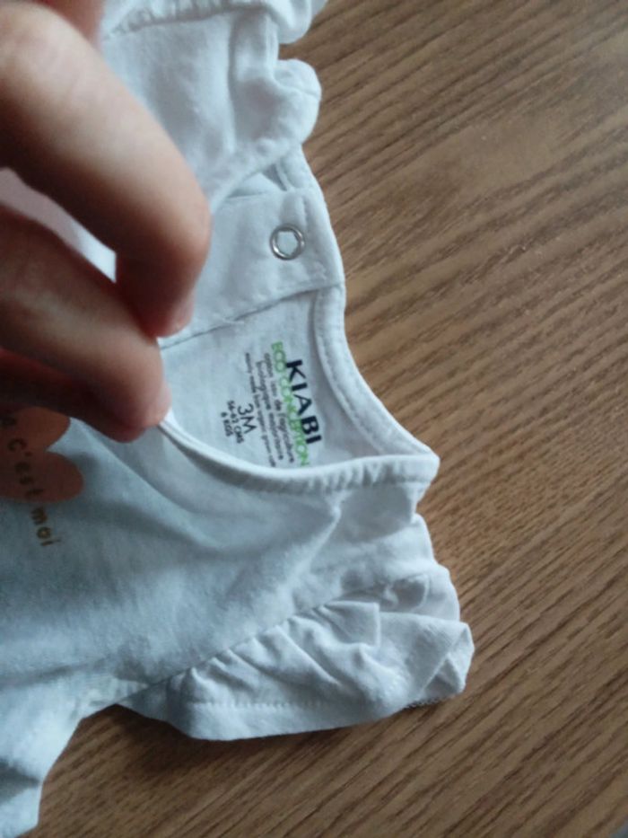 2 débardeur 3 mois kiabi - photo numéro 2