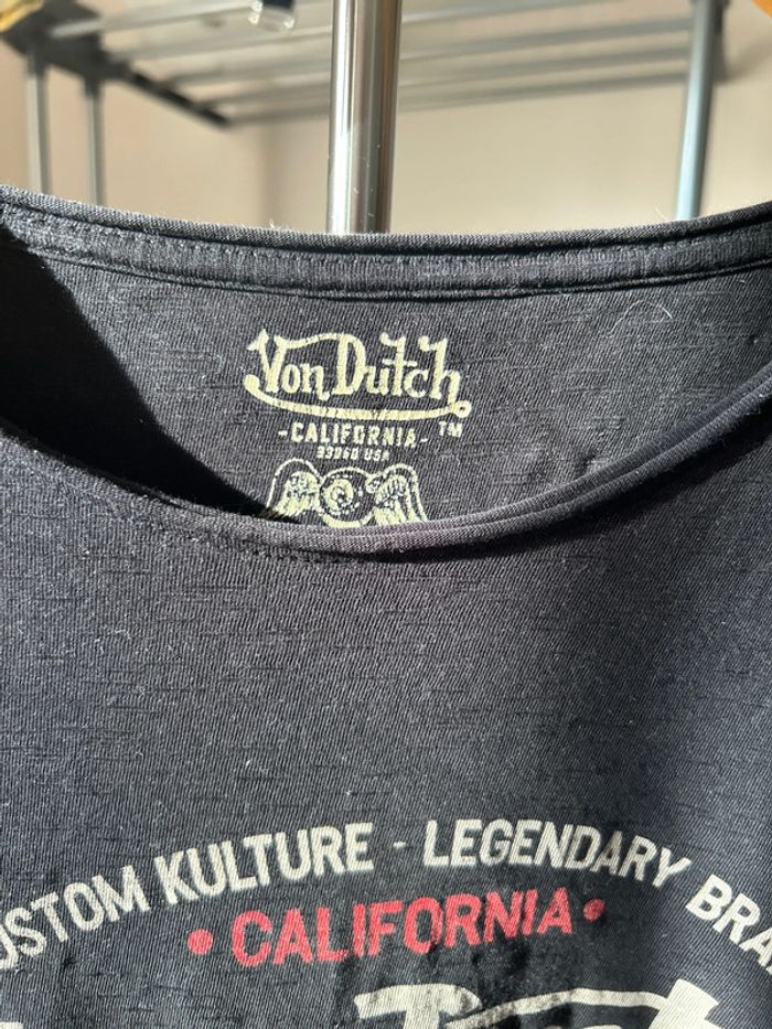 Teeshirt noir Von Dutch - photo numéro 2