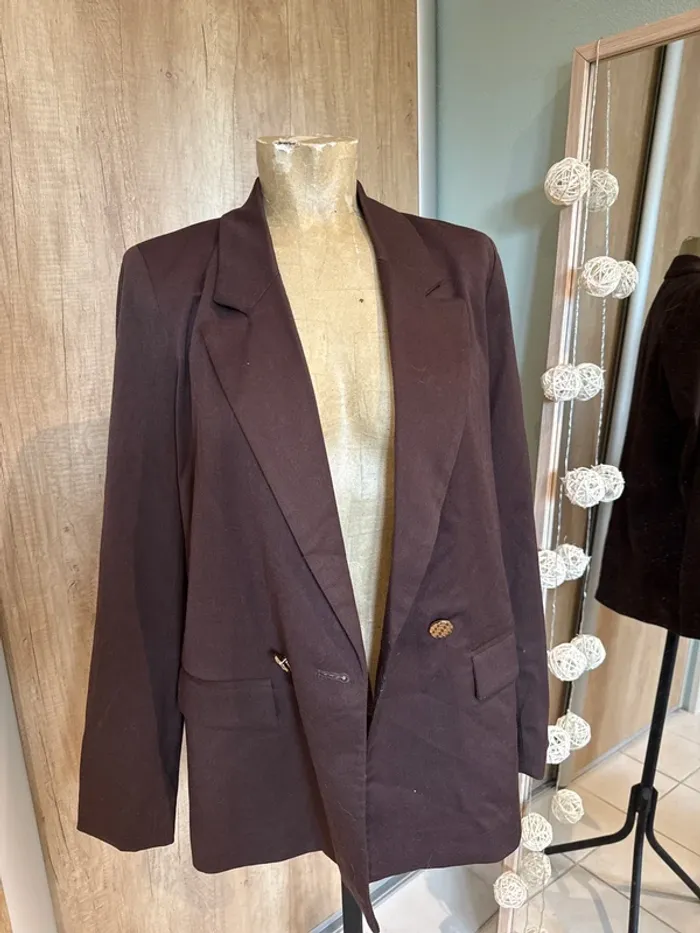 Très beau blazer marron femme