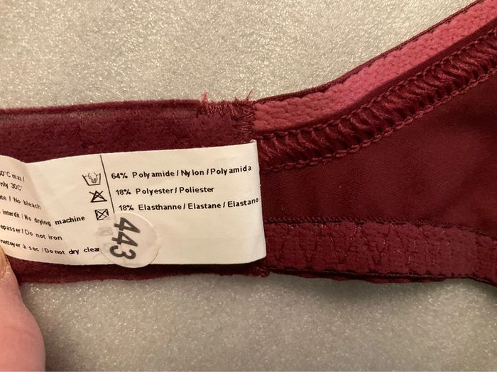 Soutien-gorge bordeaux Simone Pérèle neuf - photo numéro 10