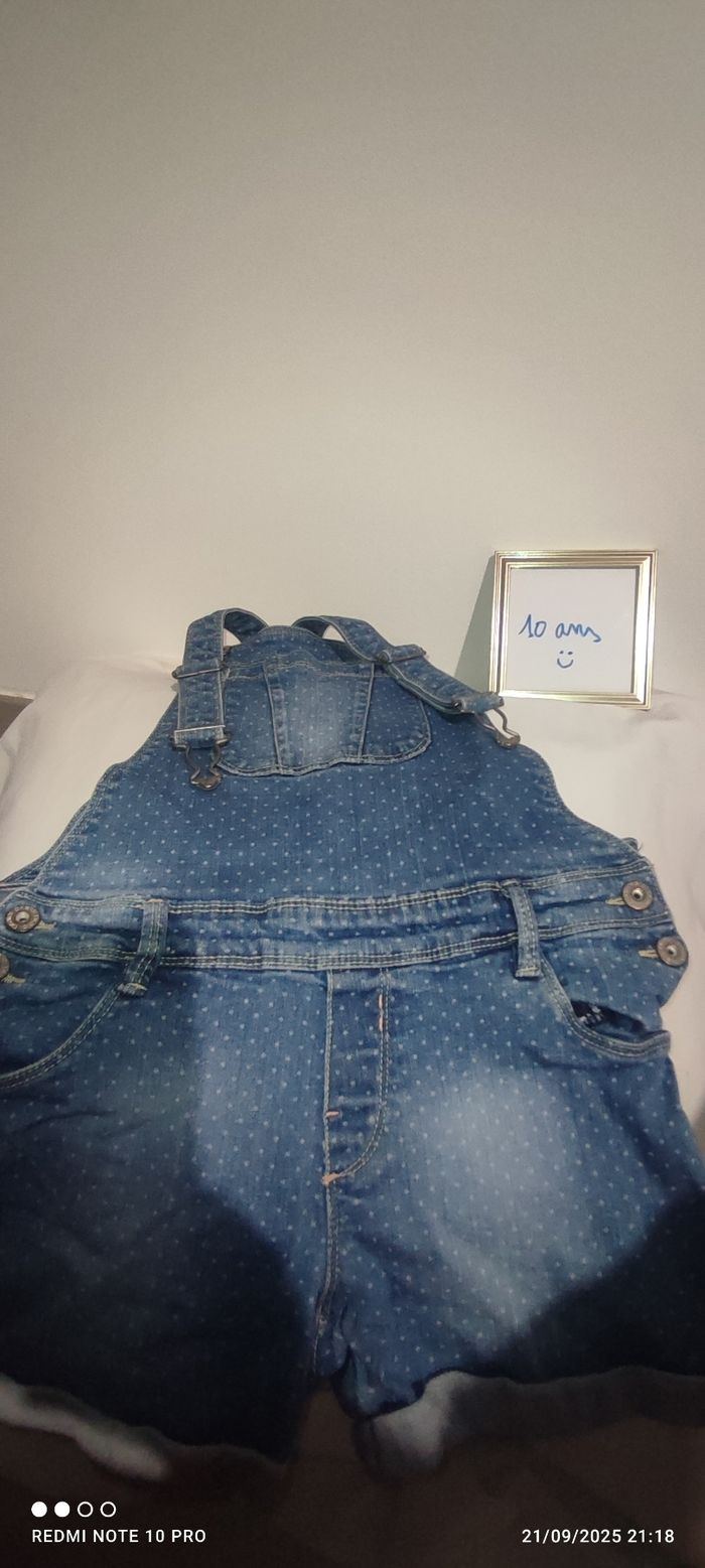 Des chortes jupe salopette pour fille - photo numéro 9