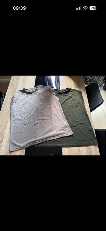 Lot de 2 tshirts femme