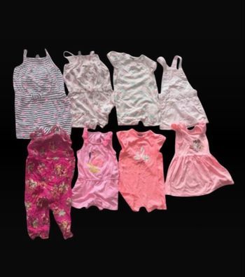 Lot Combishort robe