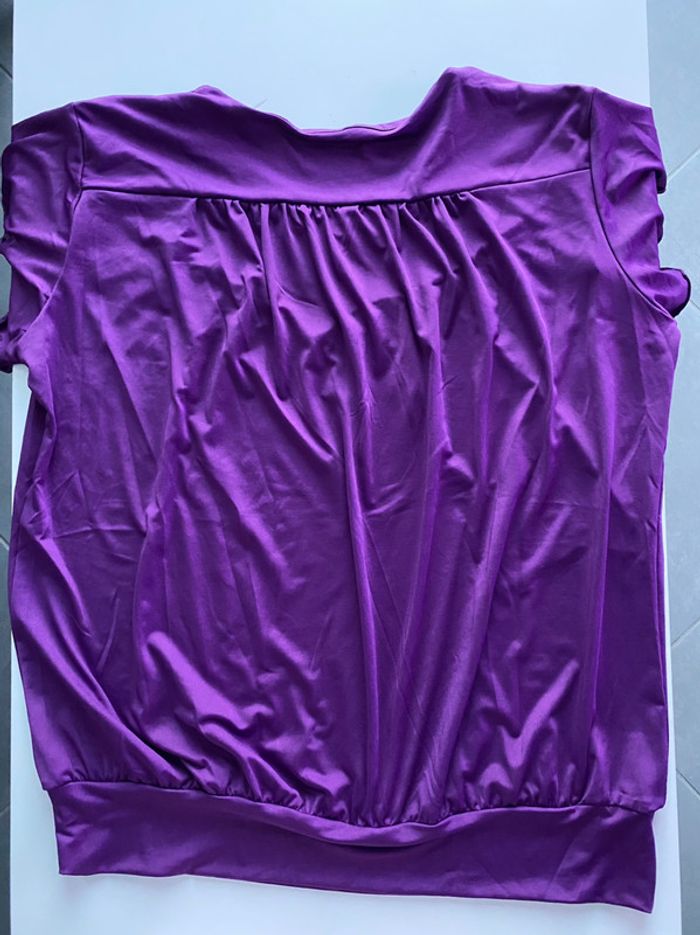 Haut violet - photo numéro 2