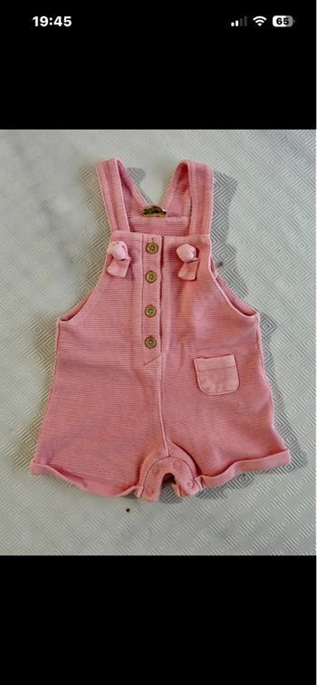 Salopette rose TAO T.6M