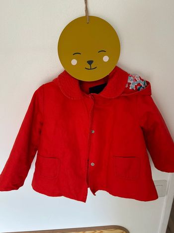 Veste légère Jacadi avec capuche liberty