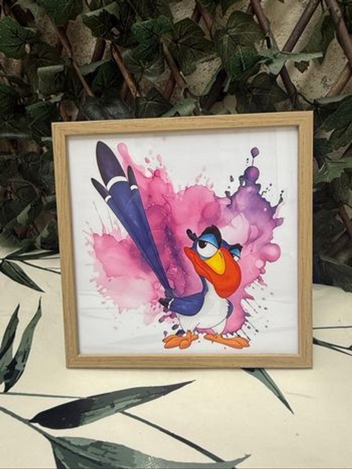 Lot de 6 tableaux deco chambre roi lion Disney - photo numéro 10