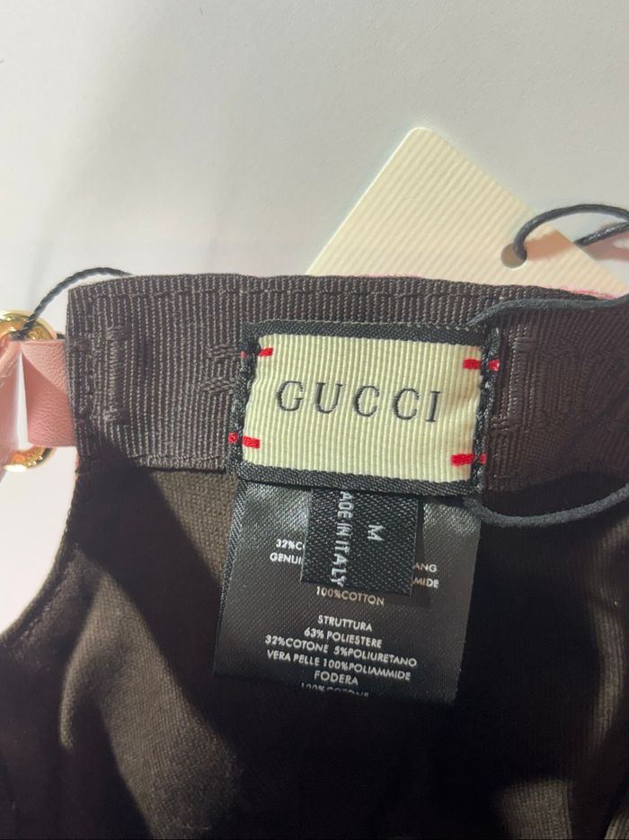 Casquette Gucci rose - photo numéro 10