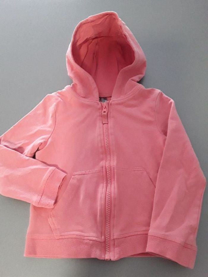 Sweat à capuche zippé