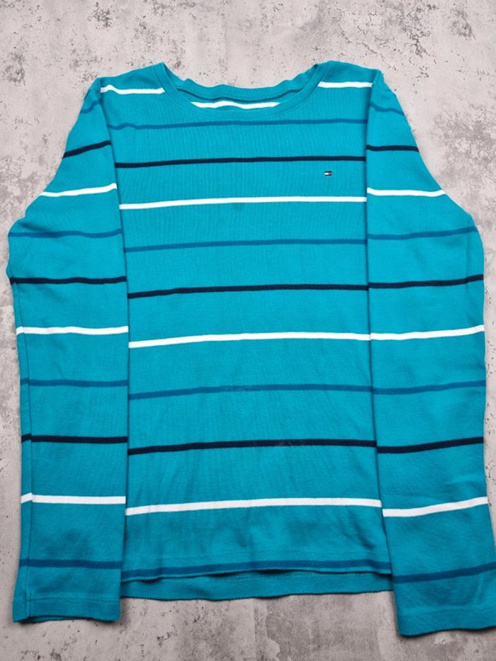 Sweat rayé Tommy Hilfiger – Taille L/40 Femmes - photo numéro 3