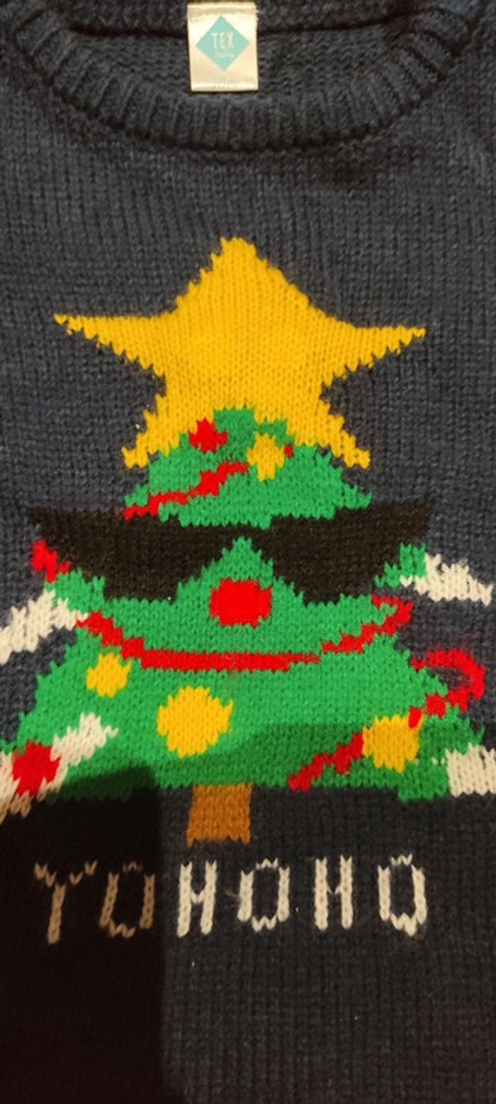 Pull sapin de Noël Tex 18 mois - photo numéro 3