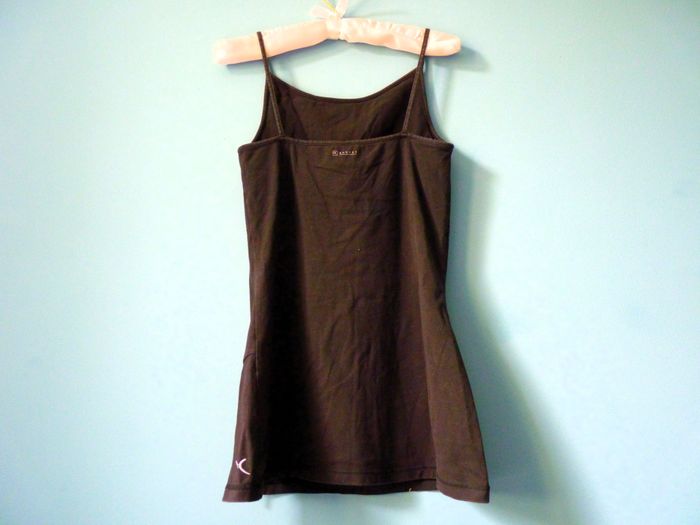 Lot T-shirts femme decathlon S 36 sport orange blanc noir TBE - photo numéro 7