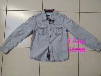 Chemise manches longues 5 ans Gémo