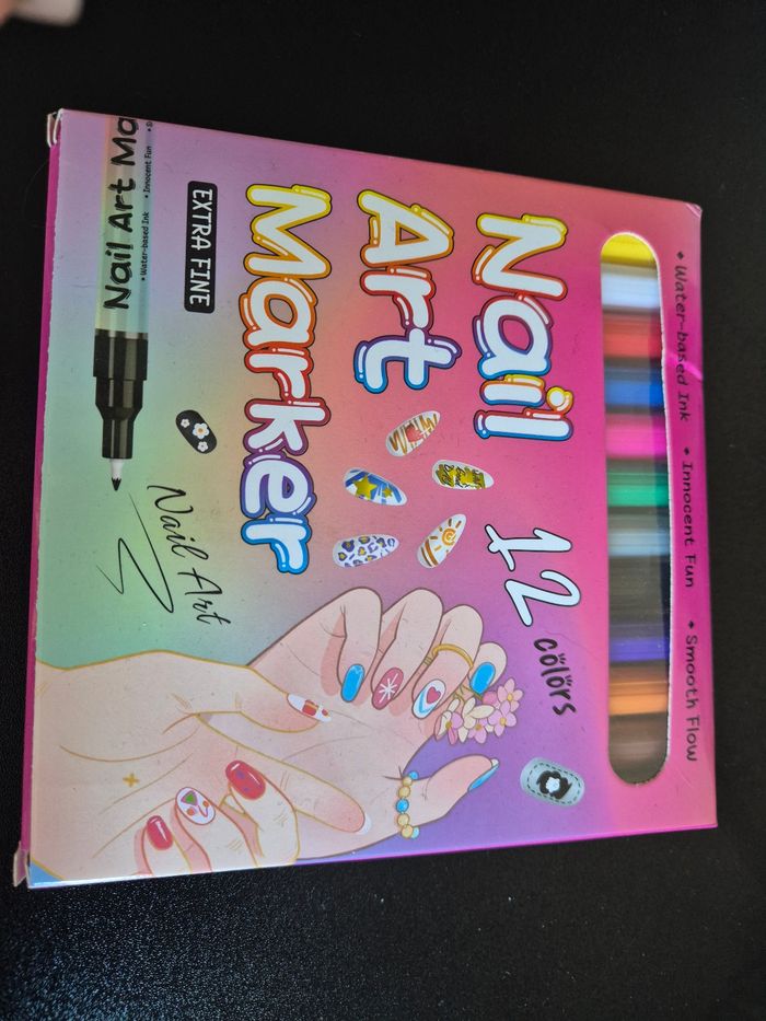 Nail art marker