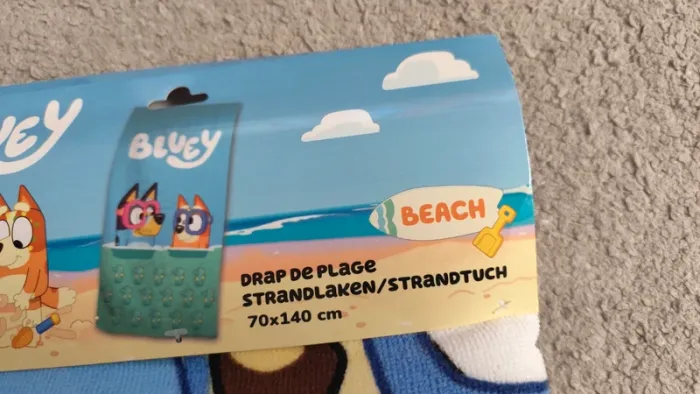 Draps de plage bluey - photo numéro 4