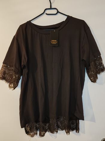 T-shirt dentelle Sunshine 