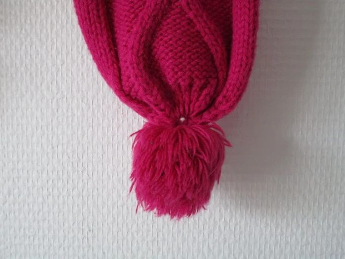 Echarpe rose - photo numéro 4