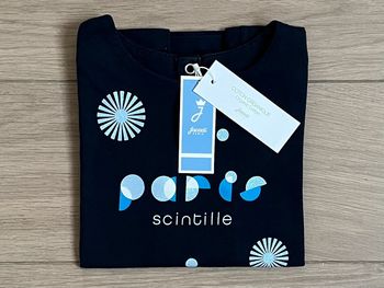 T-shirt en coton organique à paillettes Jacadi T-5 ans