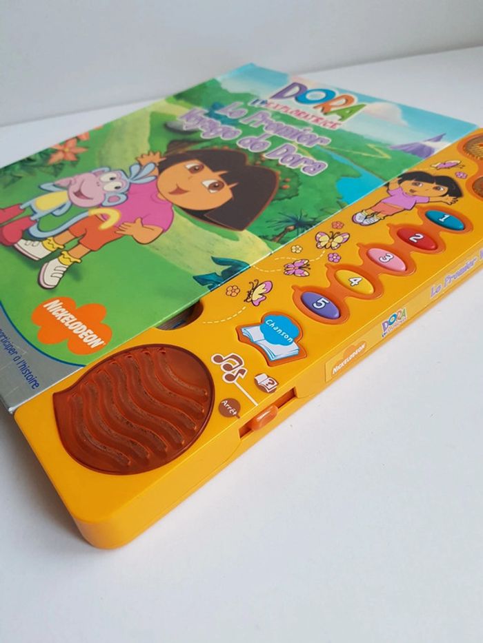 Livre interactif Le premier voyage de Dora l'exploratrice et figurines - photo numéro 16