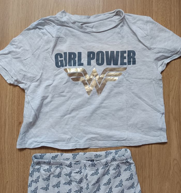 Pyjama léger wonder woman - photo numéro 2