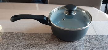 Casserole et son couvercle tous feux dont induction état neuf