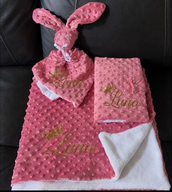 Coffret naissance framboise 